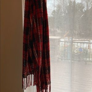 Free People Plaid Scarf